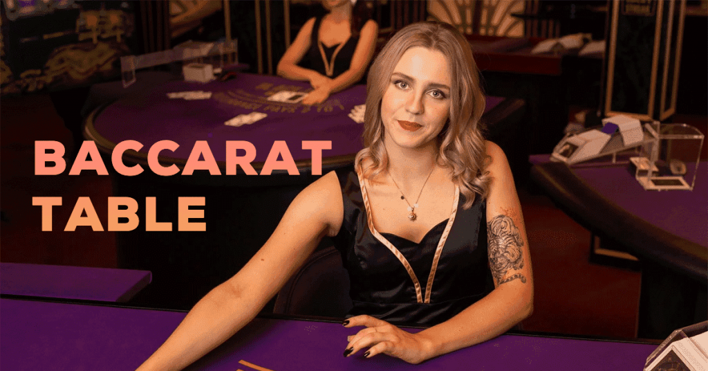 Baccarat table game