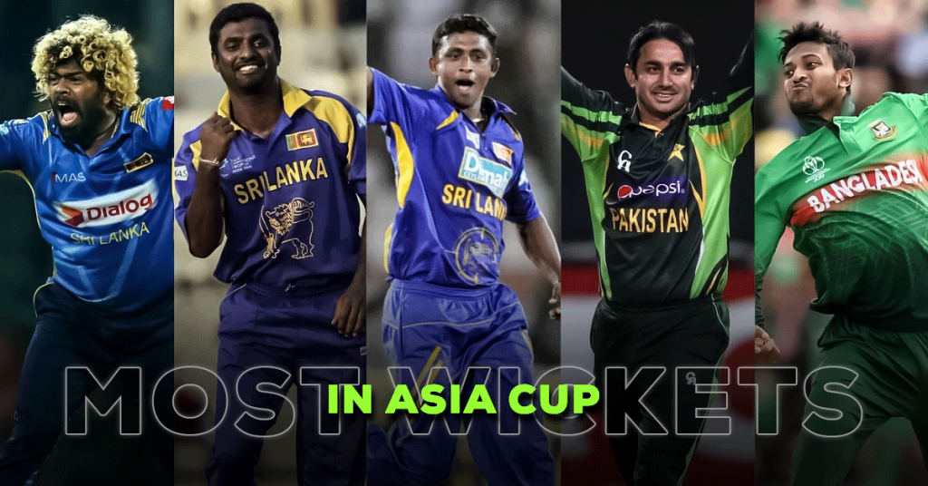 Most wickets in Asia Cup