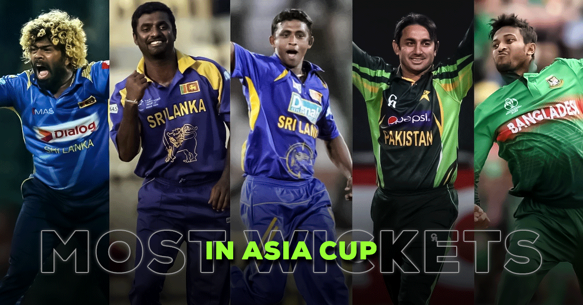Most wickets in Asia Cup