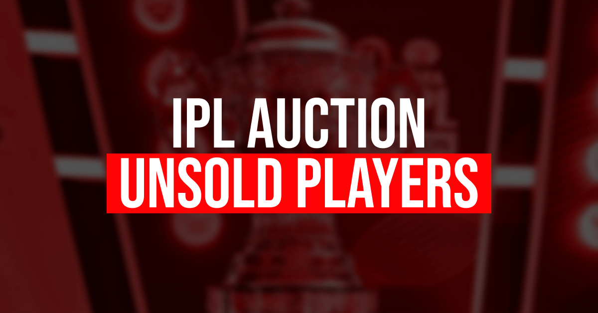 ipl auction unsold players