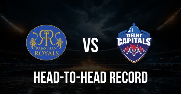 RR vs DC Head to Head