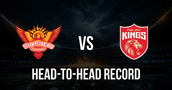 SRH vs PBKS Head to Head
