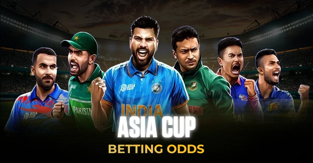 Asia Cup betting odds