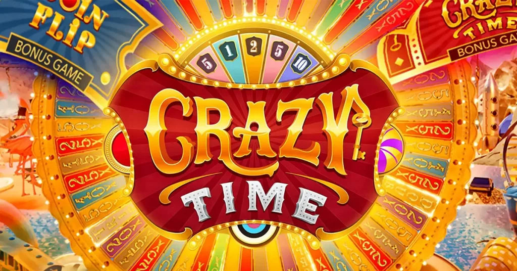 Vibrant Crazy Time Game Interface