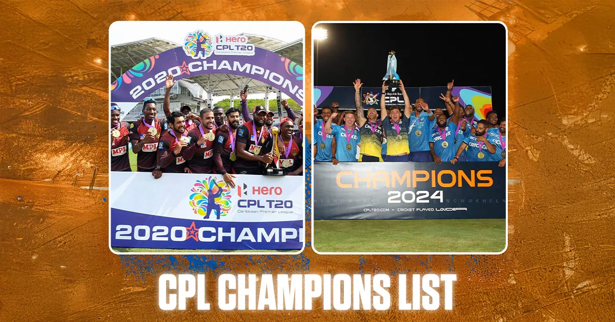 Champions of Caribbean Premier league