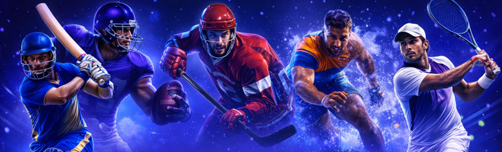 Sports Persons in Action