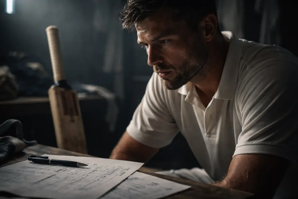 IPL player stats banner