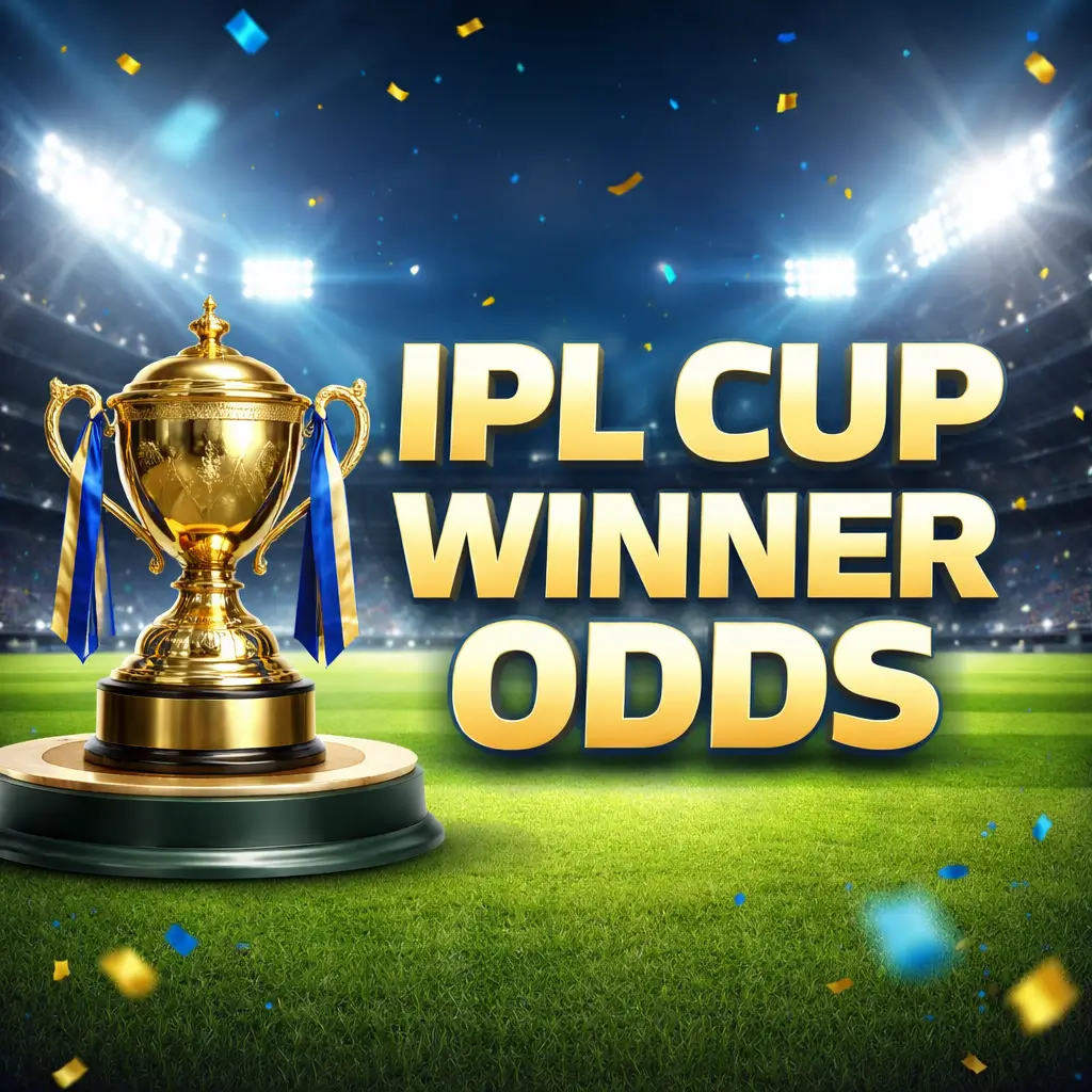 IPL cup winner odds comparison banner